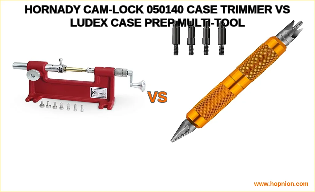 Hornady cam-lock 050140 case trimmer vs ludex case prep mult