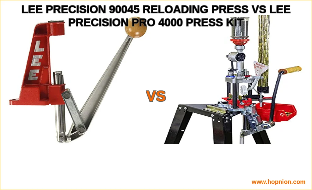 Lee precision 90045 reloading press vs lee precision pro 400