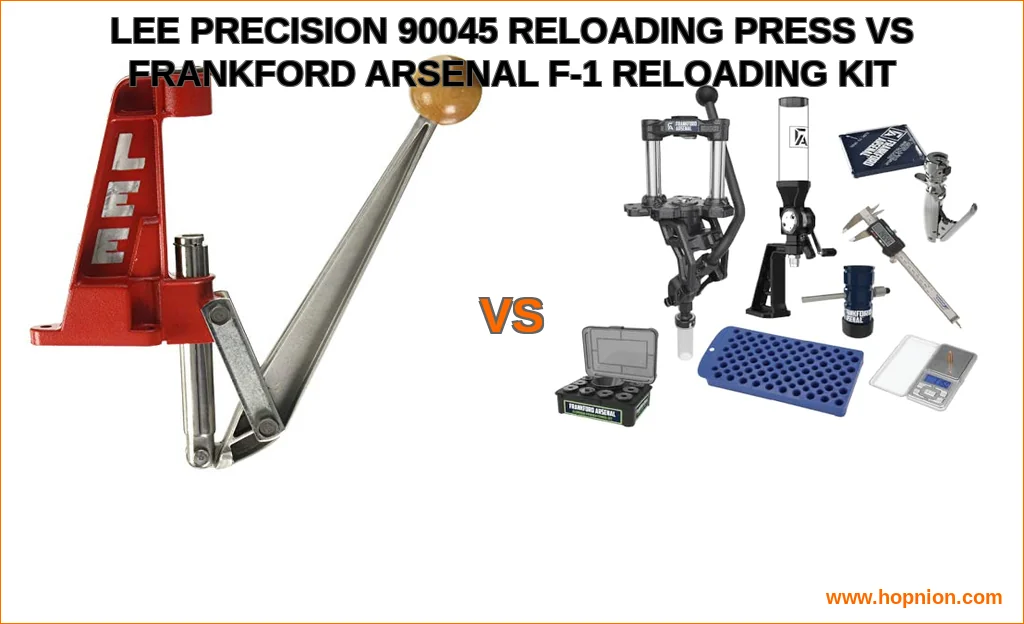 Lee precision 90045 reloading press vs frankford arsenal f-1