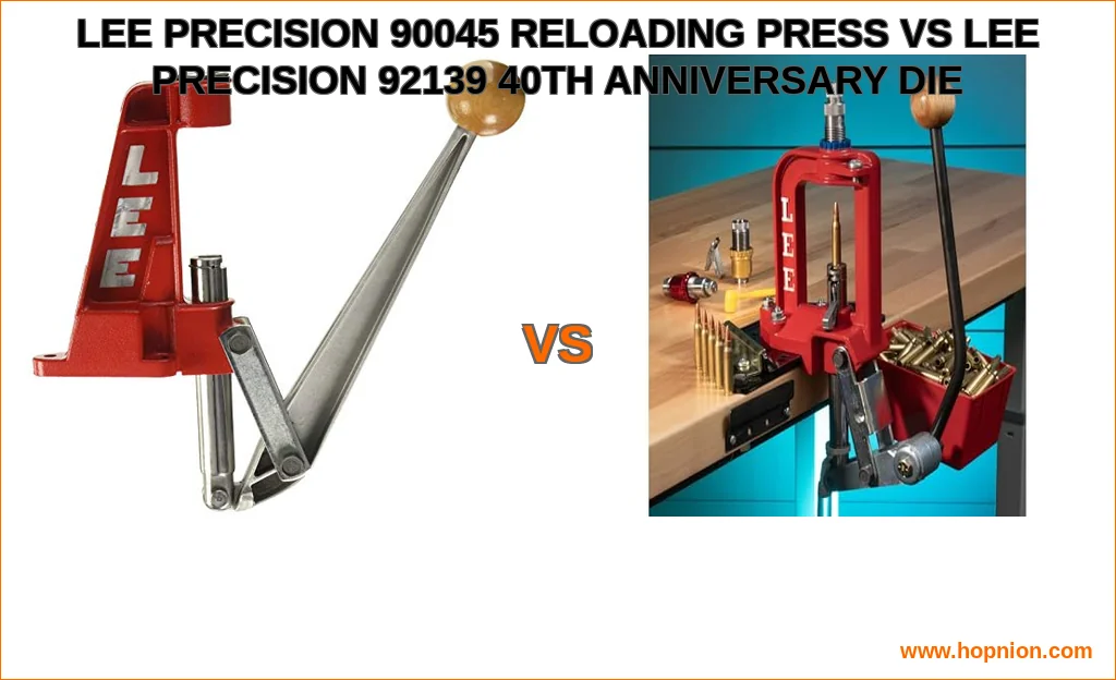 Lee precision 90045 reloading press vs lee precision 92139 4