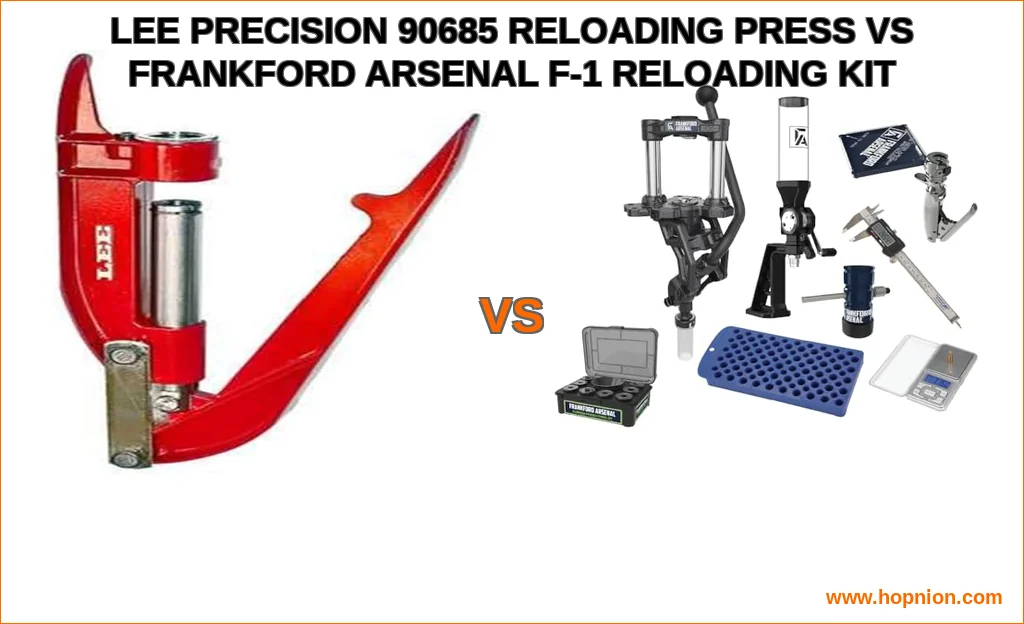 Lee precision 90685 reloading press vs frankford arsenal f-1