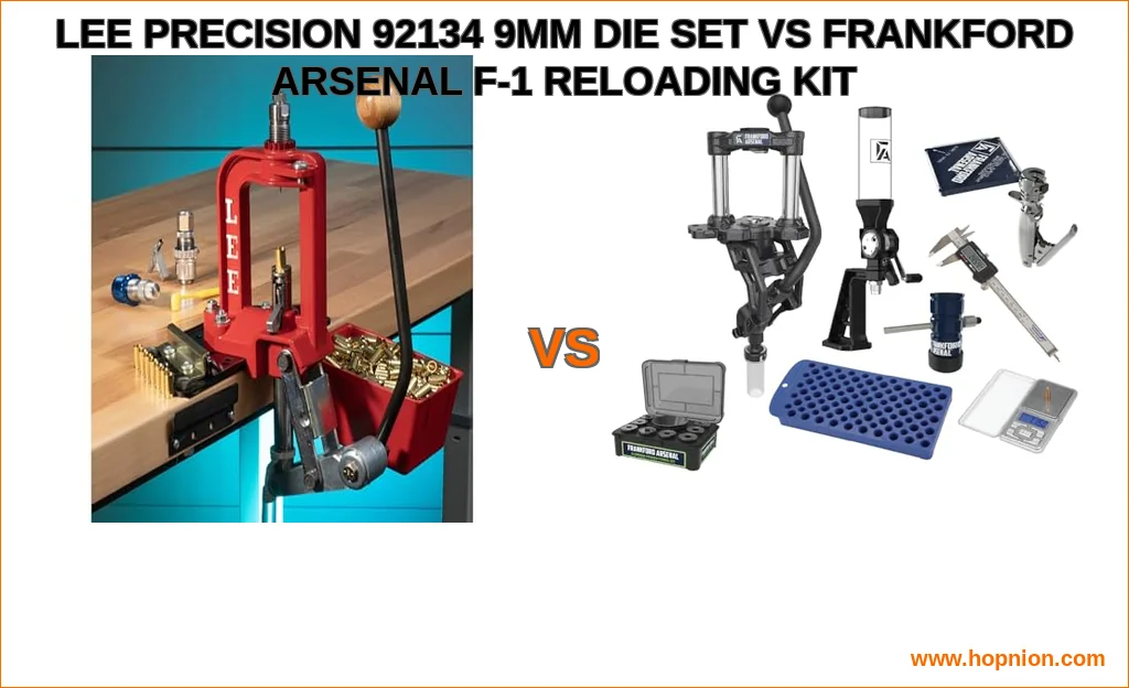 Lee precision 92134 9mm die set vs frankford arsenal f-1 rel