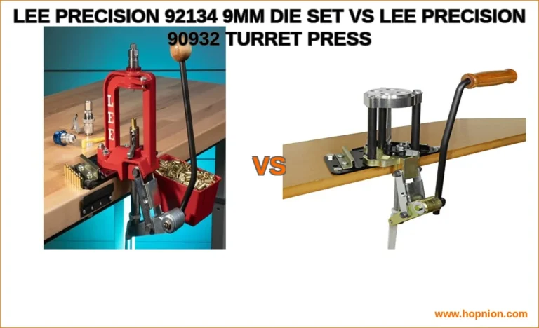 Lee precision 92134 9mm die set vs lee precision 90932 turre