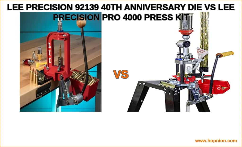 Lee precision 92139 40th anniversary die vs lee precision pr