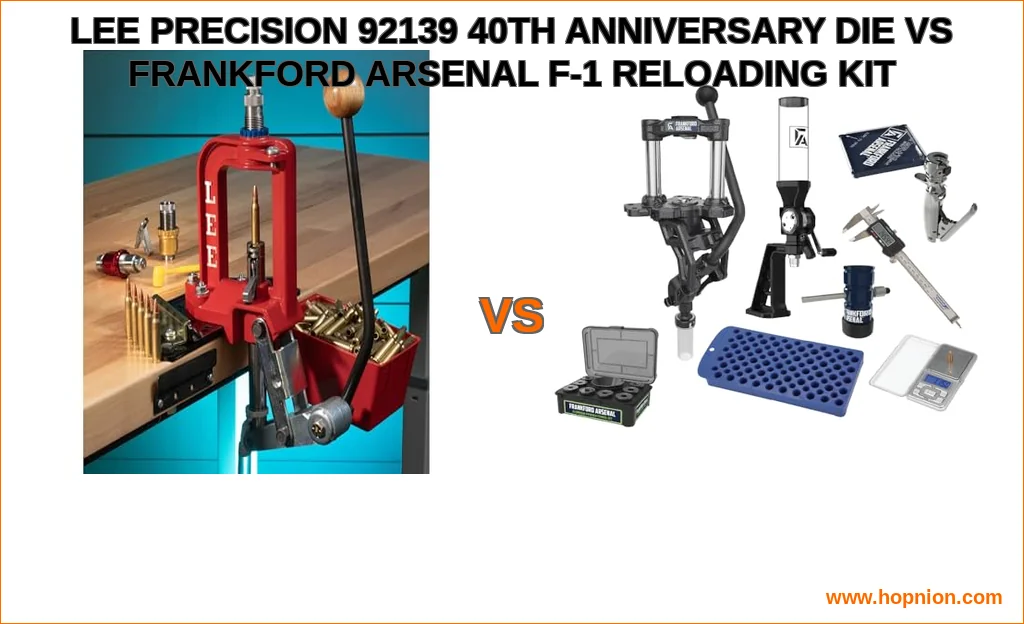Lee precision 92139 40th anniversary die vs frankford arsena