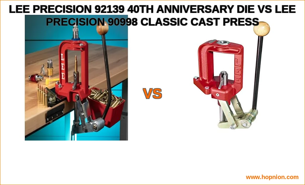 Lee precision 92139 40th anniversary die vs lee precision 90