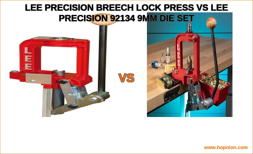 Lee precision breech lock press vs lee precision 92134 9mm d
