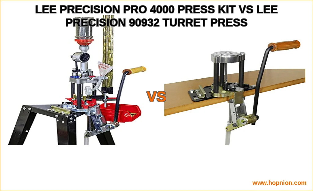Lee precision pro 4000 press kit vs lee precision 90932 turr
