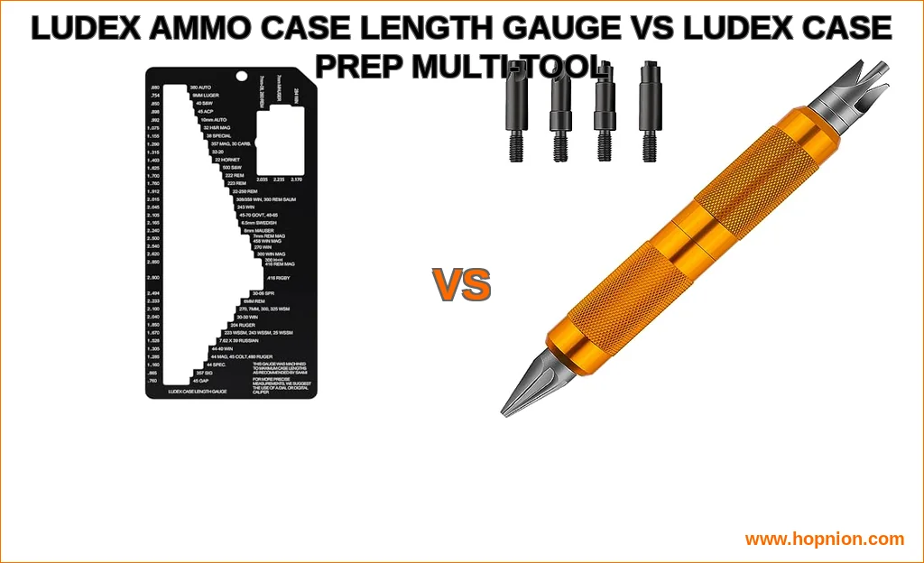 Ludex ammo case length gauge vs ludex case prep multi-tool c