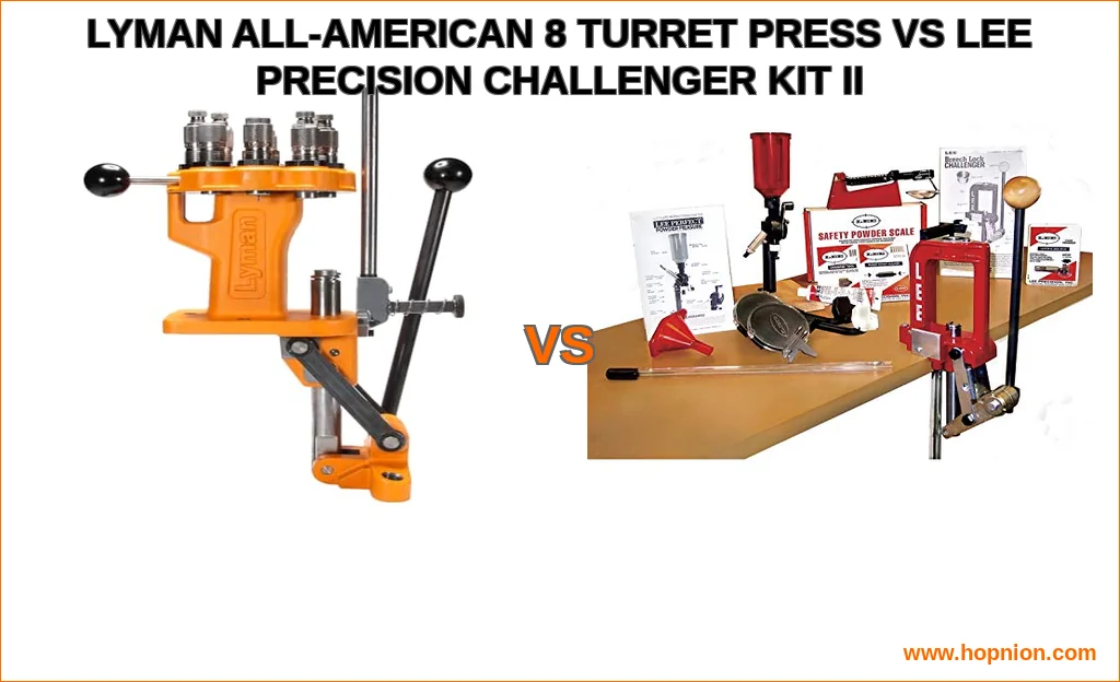 Lyman all-american 8 turret press vs lee precision challenge