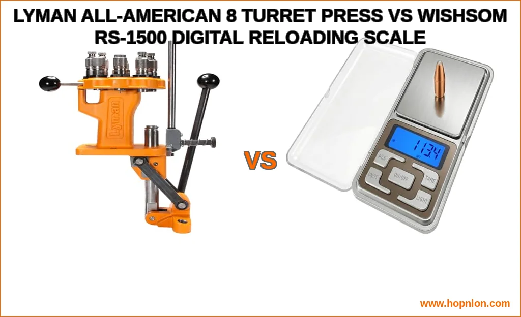 Lyman all-american 8 turret press vs wishsom rs-1500 digital