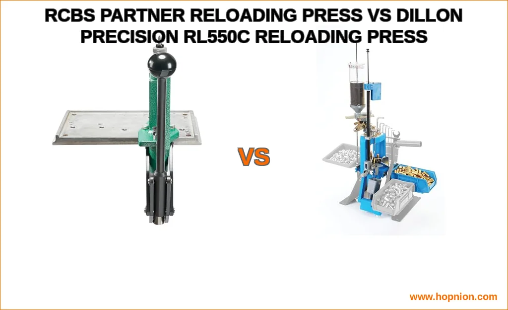 Rcbs partner reloading press vs dillon precision rl550c relo