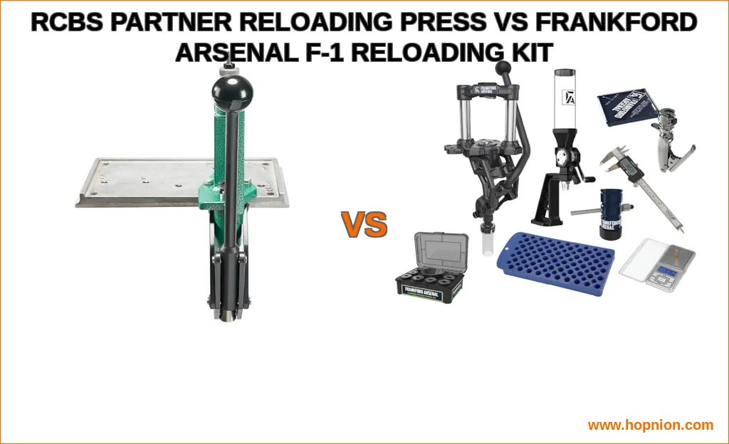 Rcbs partner reloading press vs frankford arsenal f-1 reload