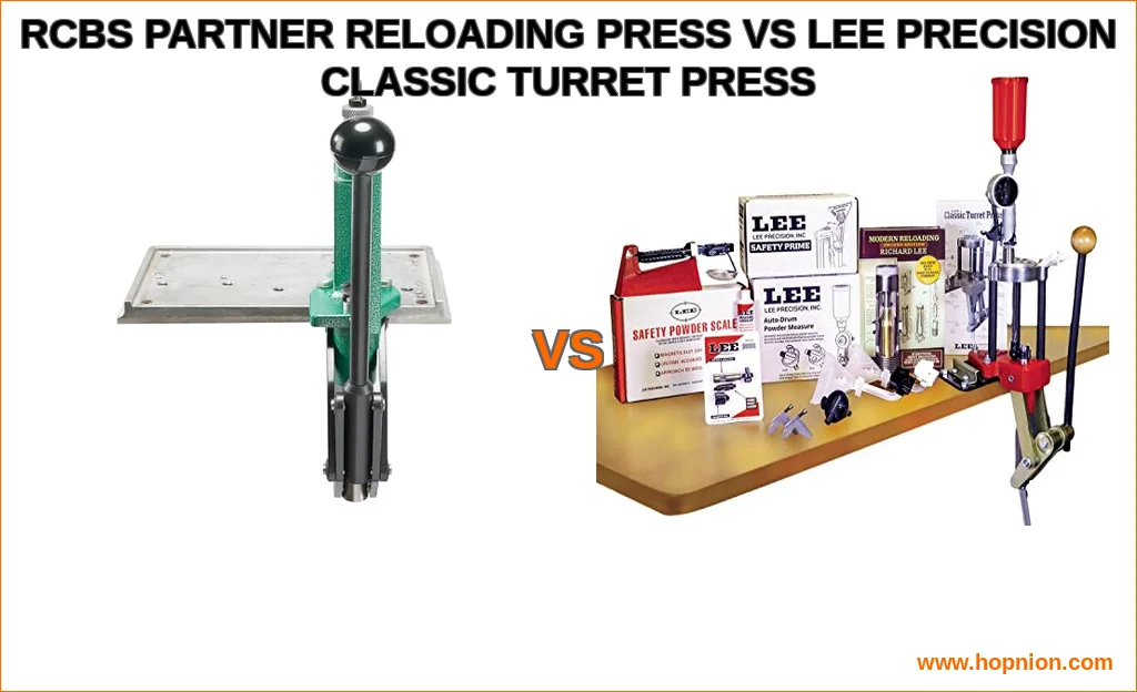 Rcbs partner reloading press vs lee precision classic turret