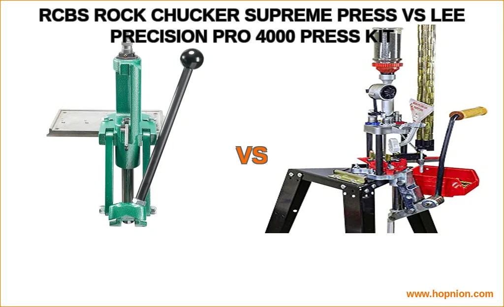 Rcbs rock chucker supreme press vs lee precision pro 4000 pr