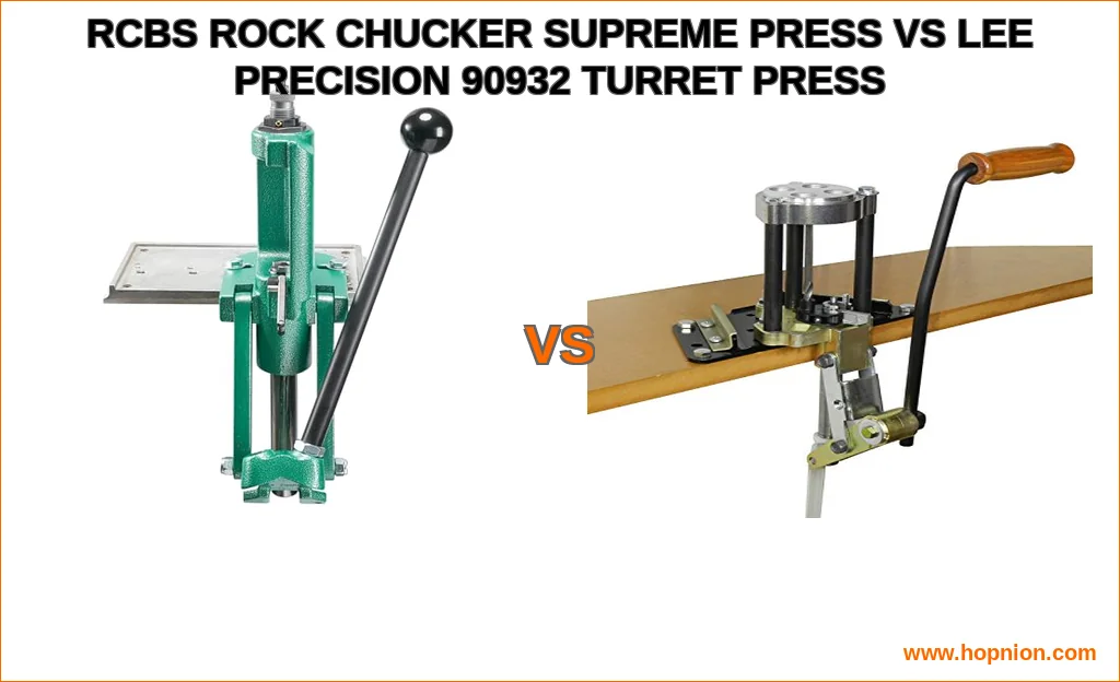 Rcbs rock chucker supreme press vs lee precision 90932 turre