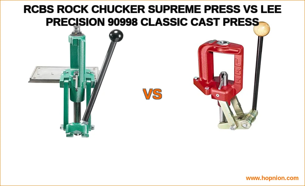 Rcbs rock chucker supreme press vs lee precision 90998 class