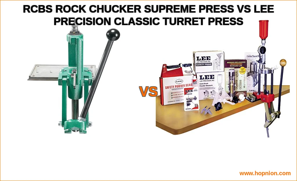 Rcbs rock chucker supreme press vs lee precision classic tur
