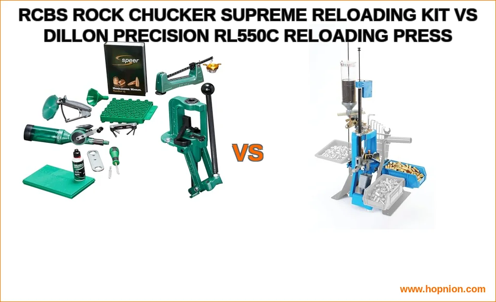 Rcbs rock chucker supreme reloading kit vs dillon precision 