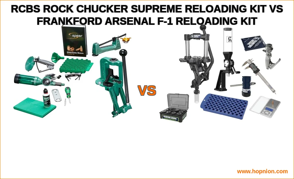 Rcbs rock chucker supreme reloading kit vs frankford arsenal