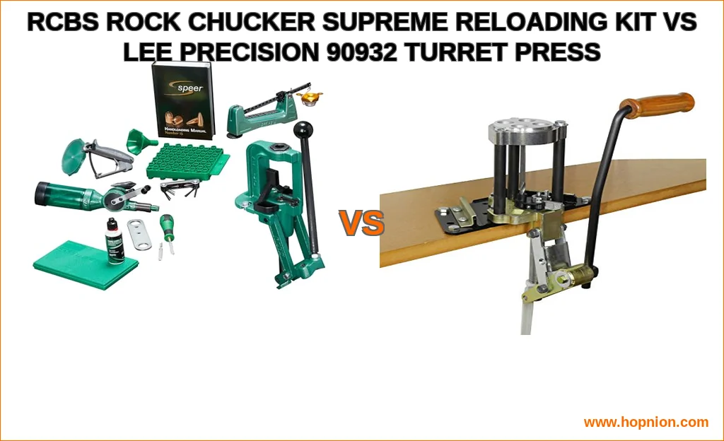 Rcbs rock chucker supreme reloading kit vs lee precision 909
