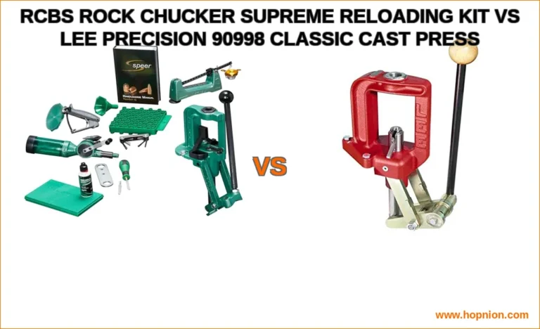 Rcbs rock chucker supreme reloading kit vs lee precision 909