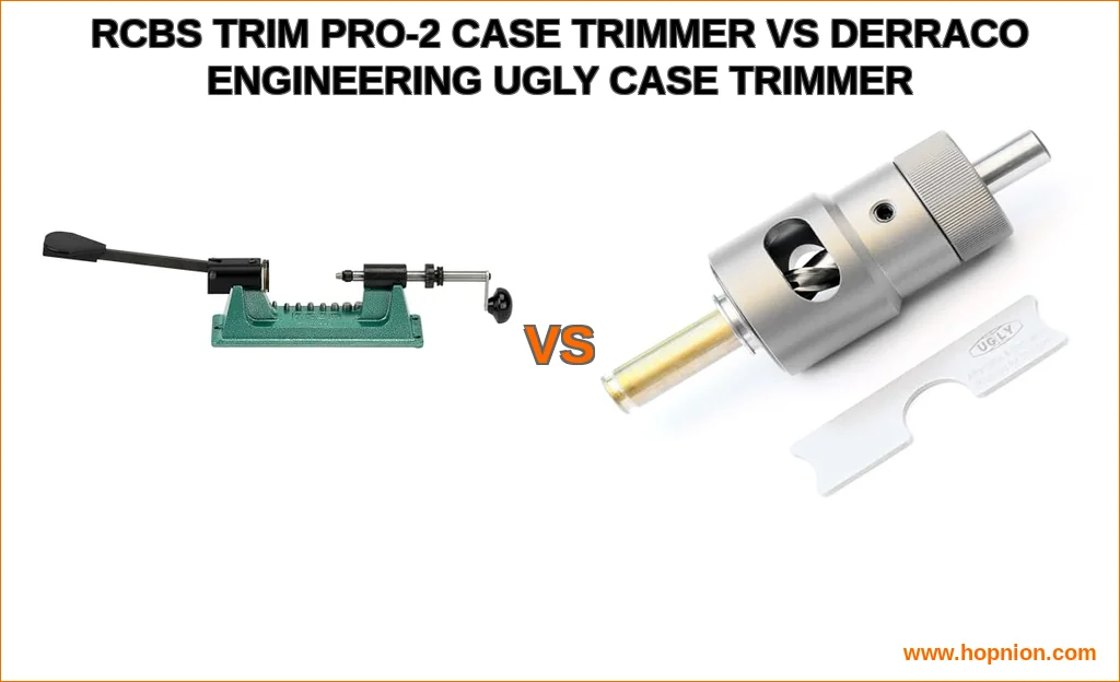Rcbs trim pro-2 case trimmer vs derraco engineering ugly cas