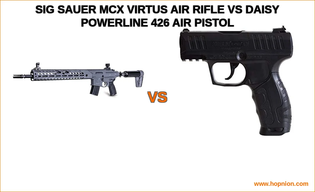 Sig sauer mcx virtus air rifle vs daisy powerline 426 air pi