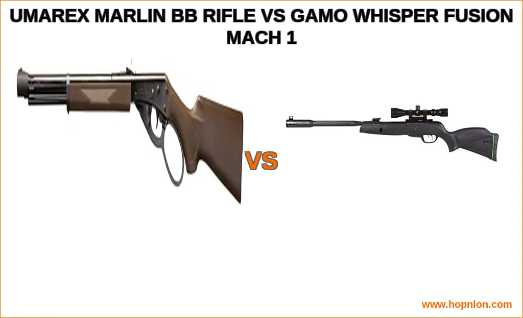 Umarex marlin bb rifle vs gamo whisper fusion mach 1 compari