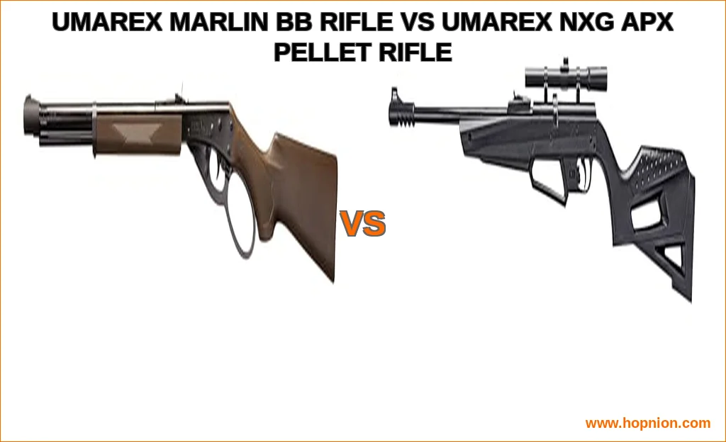 Umarex marlin bb rifle vs umarex nxg apx pellet rifle compar
