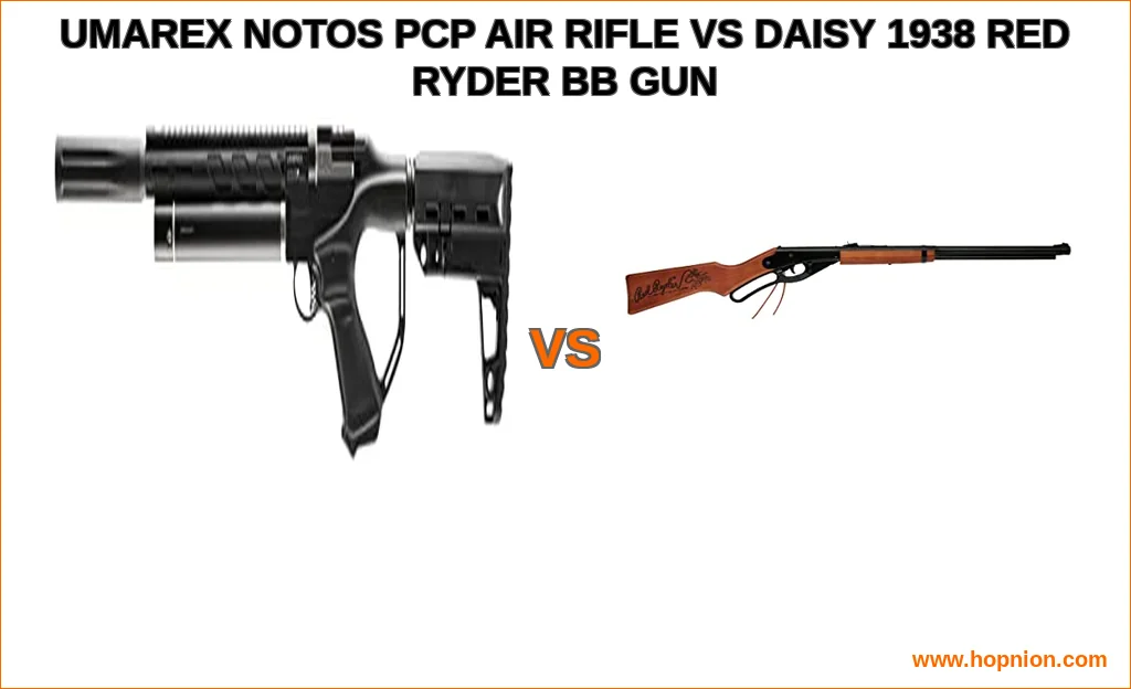 Umarex notos pcp air rifle vs daisy 1938 red ryder bb gun co