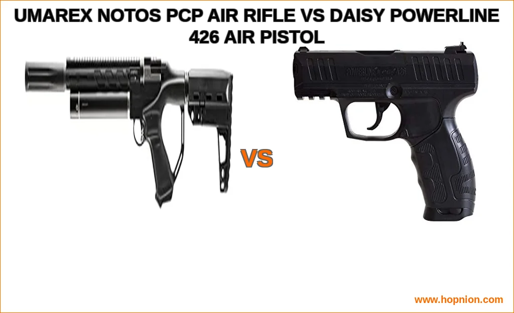 Umarex notos pcp air rifle vs daisy powerline 426 air pistol