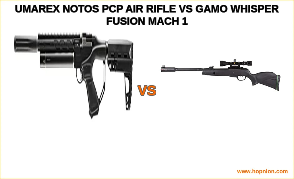 Umarex notos pcp air rifle vs gamo whisper fusion mach 1 com