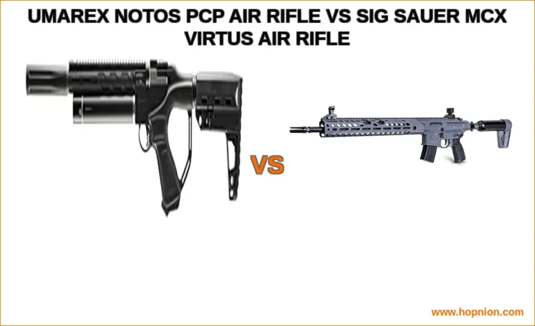 Umarex notos pcp air rifle vs sig sauer mcx virtus air rifle
