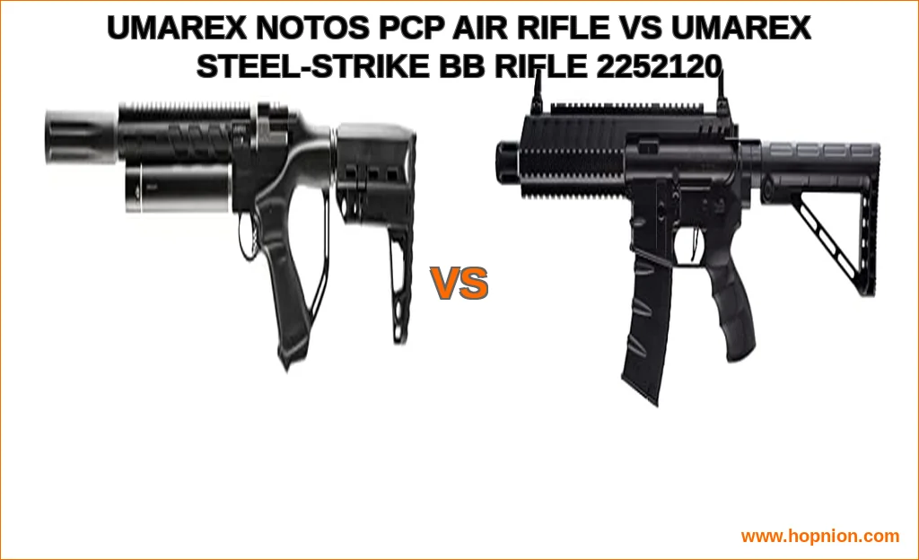 Umarex notos pcp air rifle vs umarex steel-strike bb rifle 2