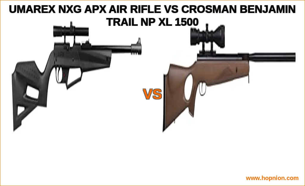 Umarex nxg apx air rifle vs crosman benjamin trail np xl 150