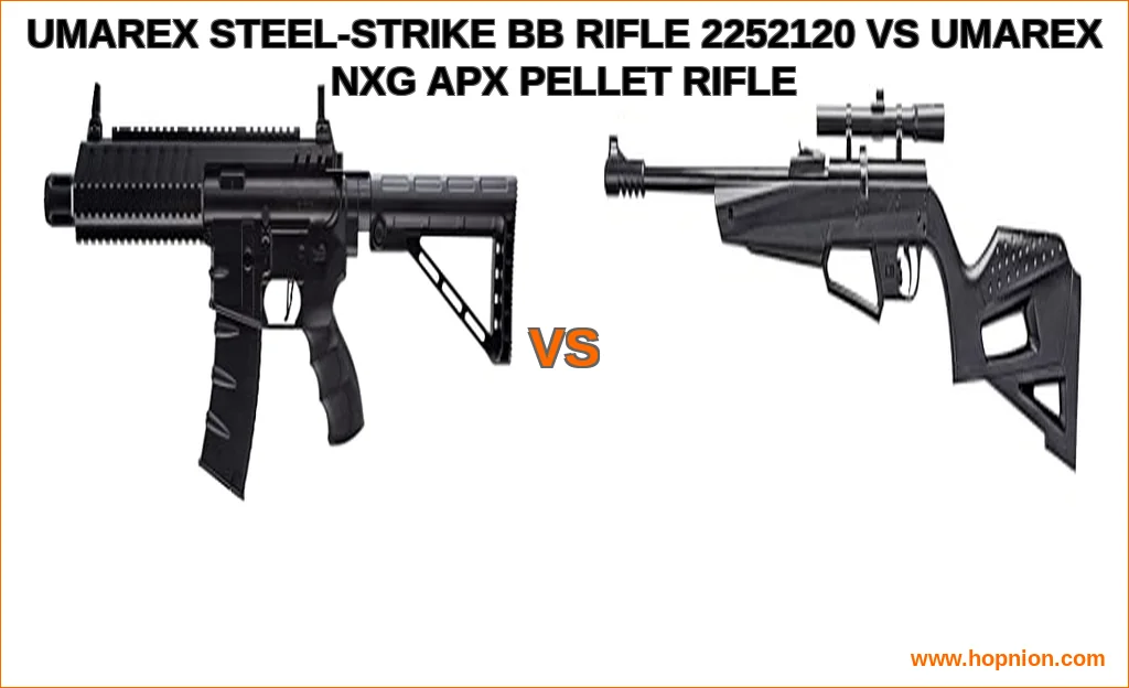 Umarex steel-strike bb rifle 2252120 vs umarex nxg apx pelle
