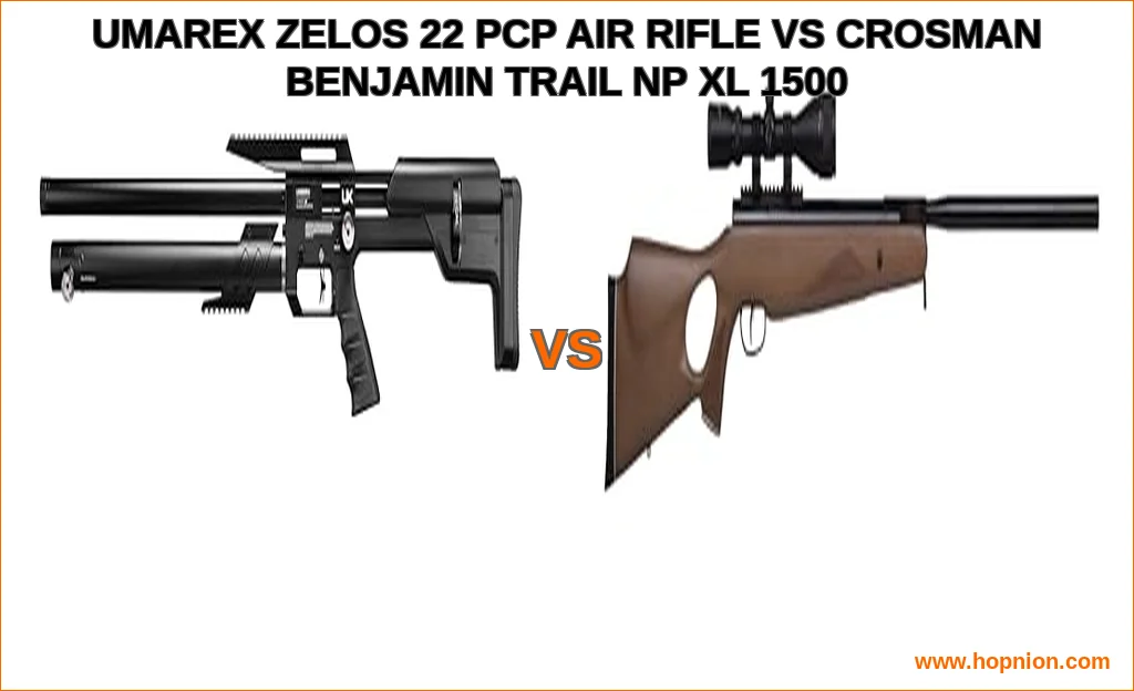 Umarex zelos .22 pcp air rifle vs crosman benjamin trail np 