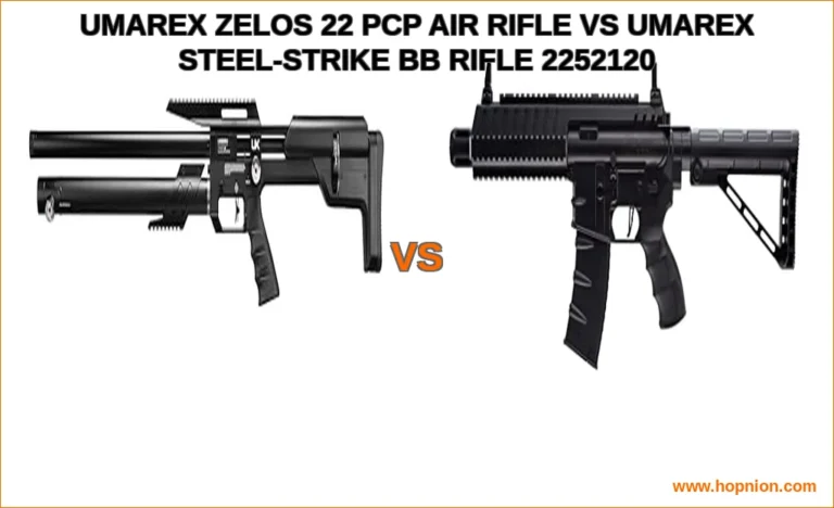 Umarex zelos .22 pcp air rifle vs umarex steel-strike bb rif
