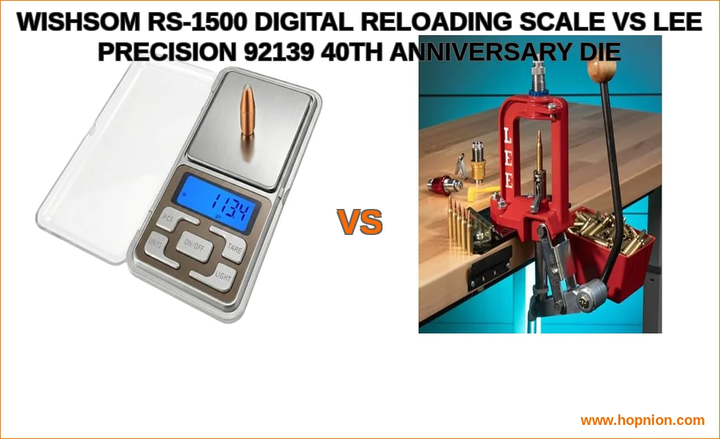 Wishsom rs-1500 digital reloading scale vs lee precision 921