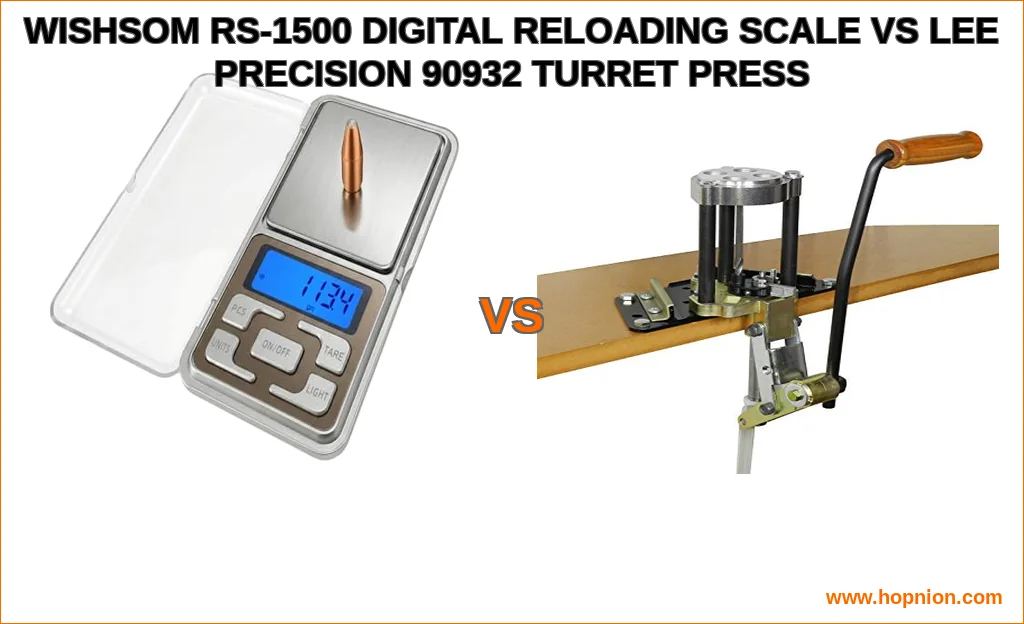 Wishsom rs-1500 digital reloading scale vs lee precision 909