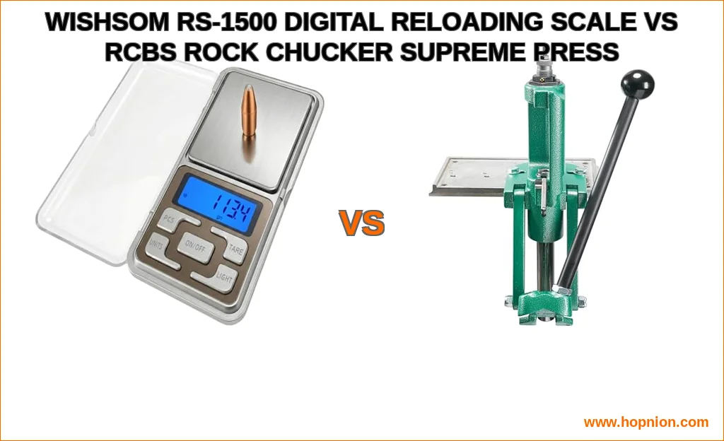 Wishsom rs-1500 digital reloading scale vs rcbs rock chucker