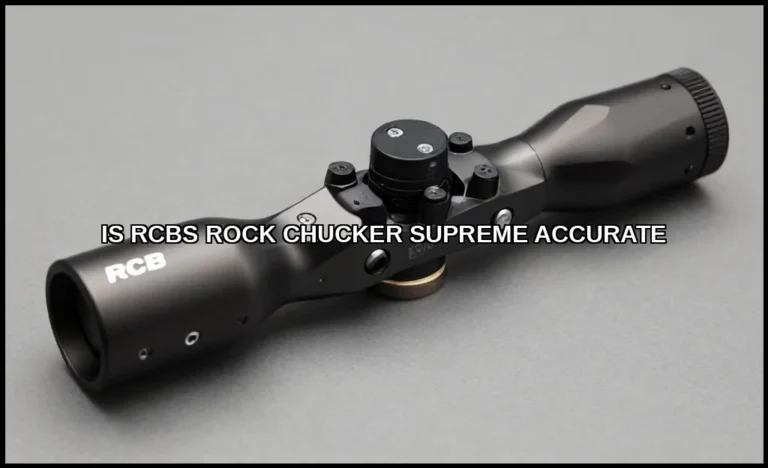 Is rcbs rock chucker supreme accurate