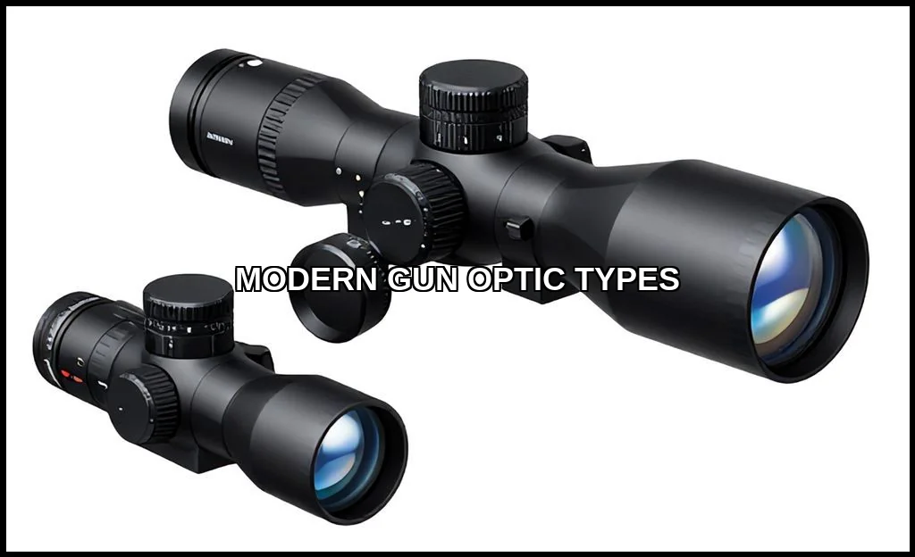 Modern gun optic types