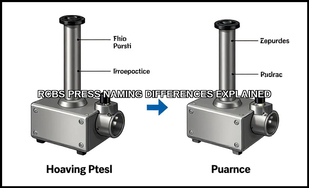 Rcbs press naming differences explained