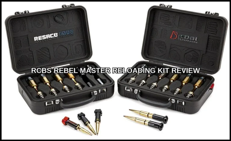 Rcbs rebel master reloading kit review