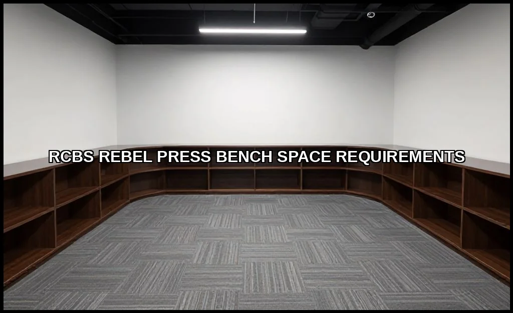 Rcbs rebel press bench space requirements