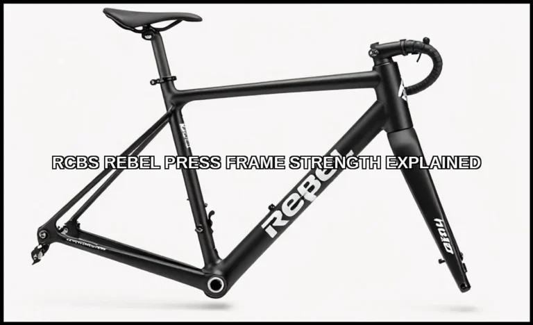 Rcbs rebel press frame strength explained