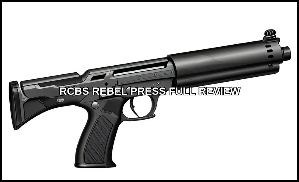 Rcbs rebel press full review