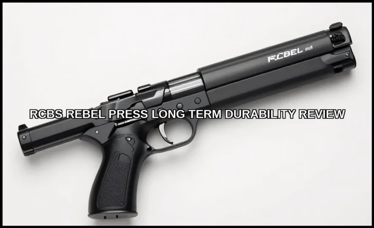 Rcbs rebel press long term durability review